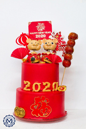 新年奶油蛋糕
